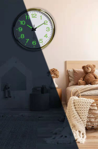 Quiet LED Wall Clock 12 Inch