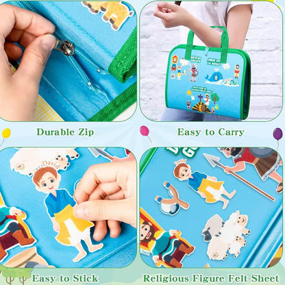 Colorful Interactive Felt Story Book