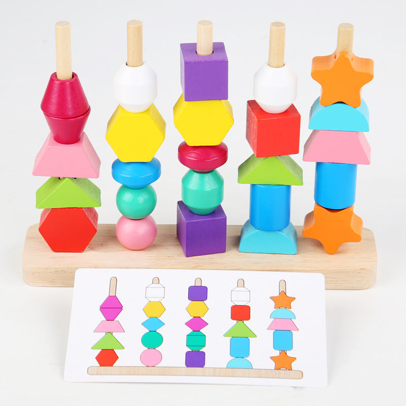 Fun Kids Shape Sorting Toy Set