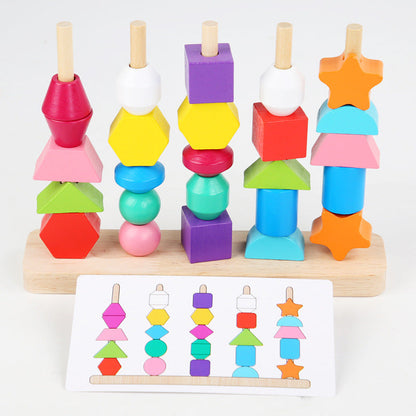 Fun Kids Shape Sorting Toy Set