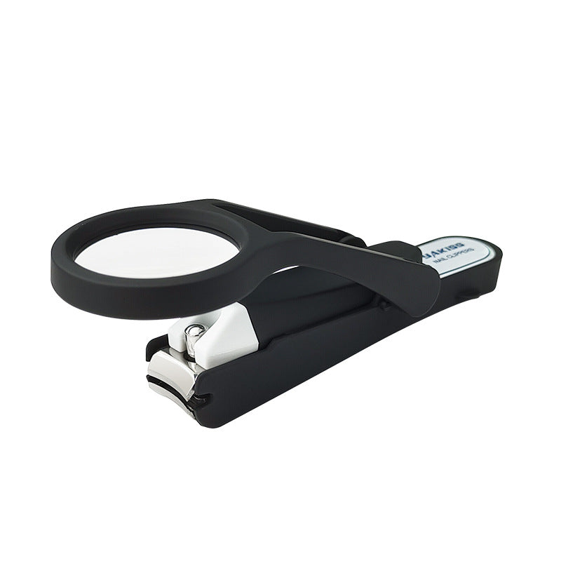 Professional 2X Magnifying Nail Cutter with Sharp Blades - Fesara