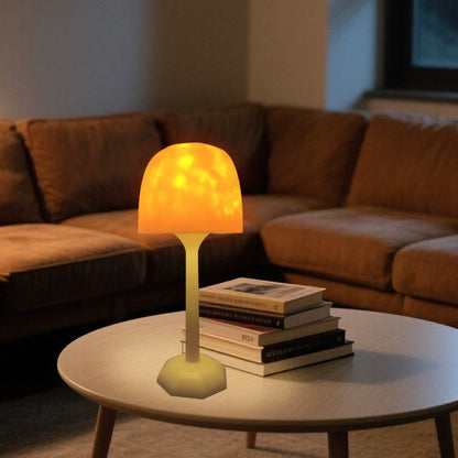 Soothing Wave Glass Table Lamp