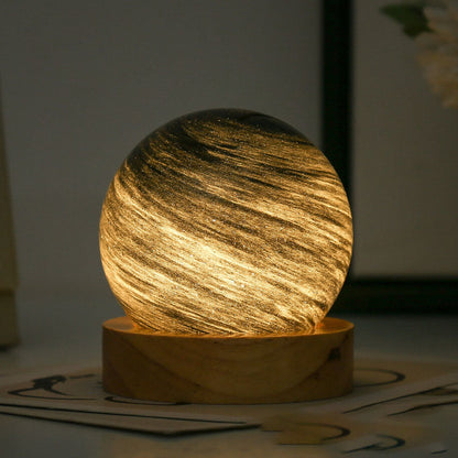 Colorful Globe Table Lamp