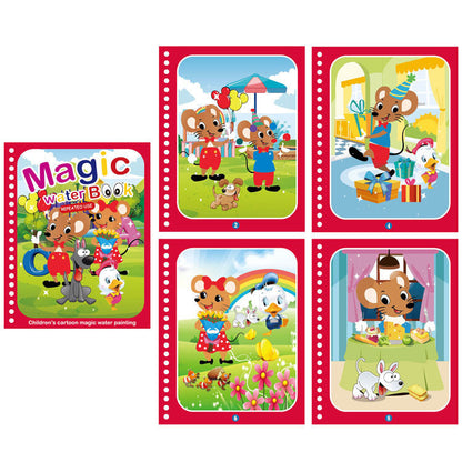 Colorful Kids Water Paint Activity Book