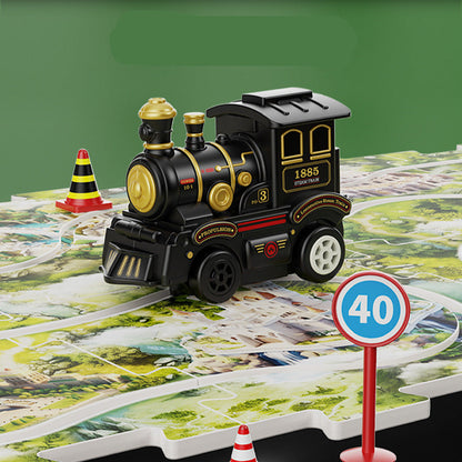 Fun Holiday Train Jigsaw Puzzle Toy