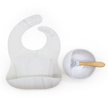 Fun Kids Dining Set - Non Slip Plate and Utensils - Fesara