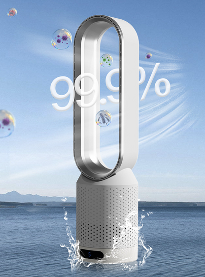 Compact Air Cleaner with UV and 3-Speed Fan