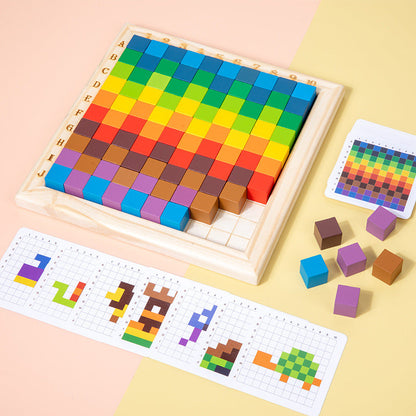 Wooden Educational Alphabet and Number Set