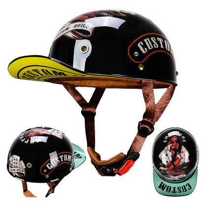 Tough Motorcycle Bike Helmet Cap