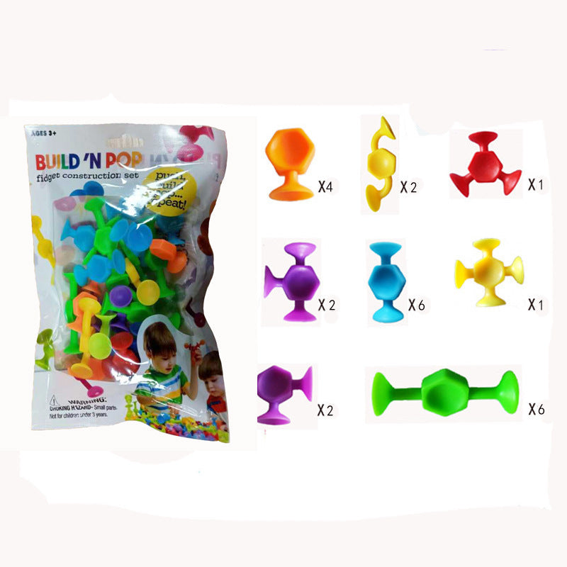 Fun Kids Suction Cup Alphabet and Number Toy