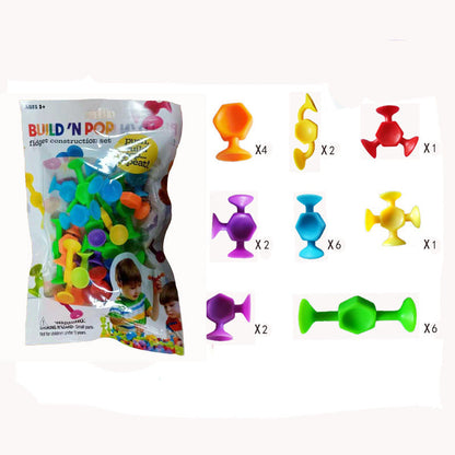 Fun Kids Suction Cup Alphabet and Number Toy