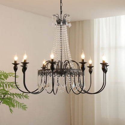 Luxurious Glass Chandelier for Bedroom