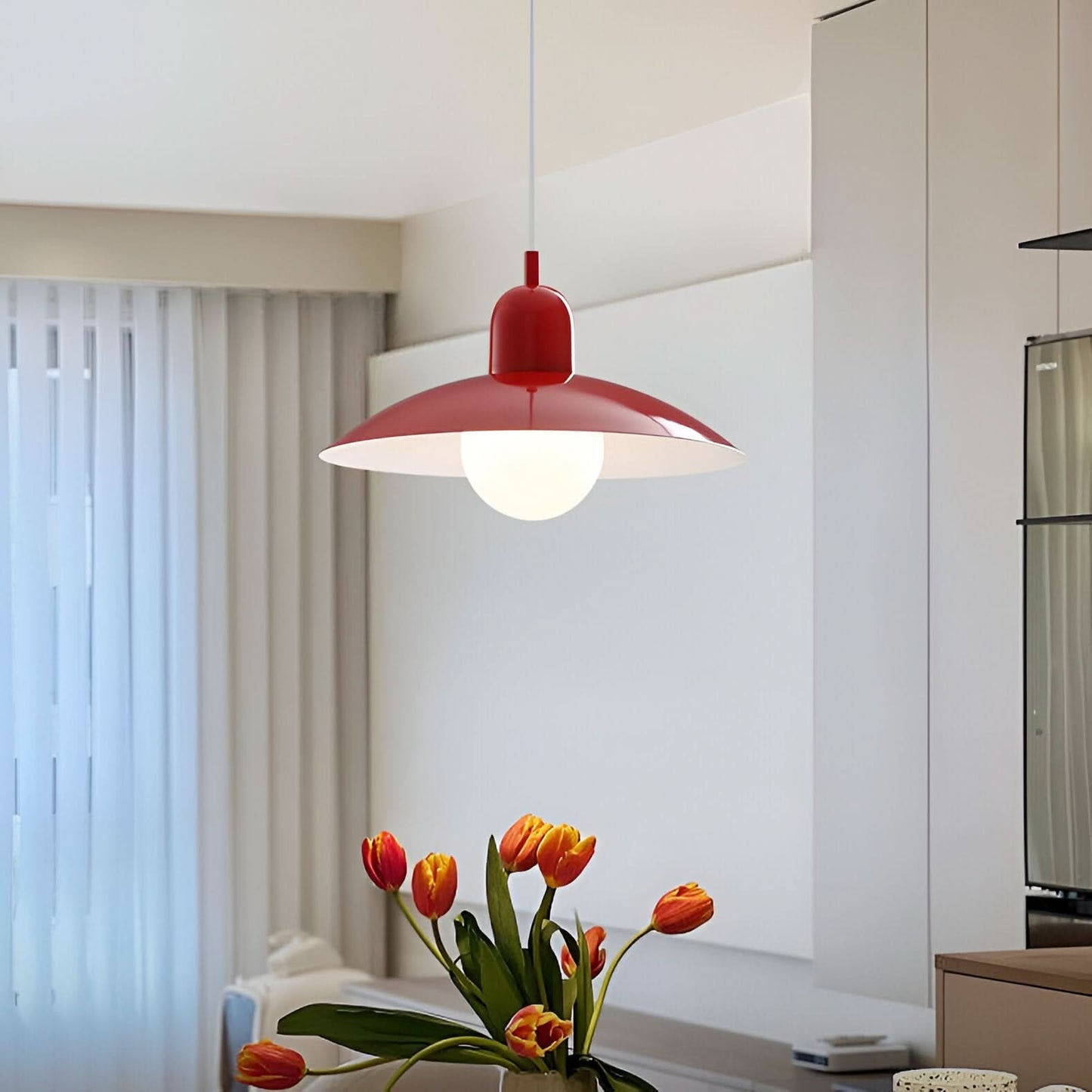 Industrial Chic Metal Pendant Lamp