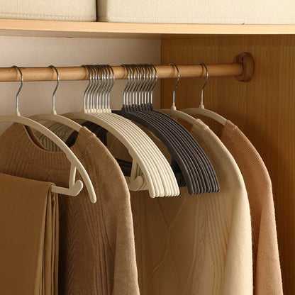 Thin Velvet Hangers Closet Organizers Space Saving Hooks