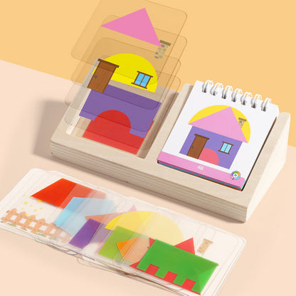 Colorful Shape Sorting Logic Puzzle Game