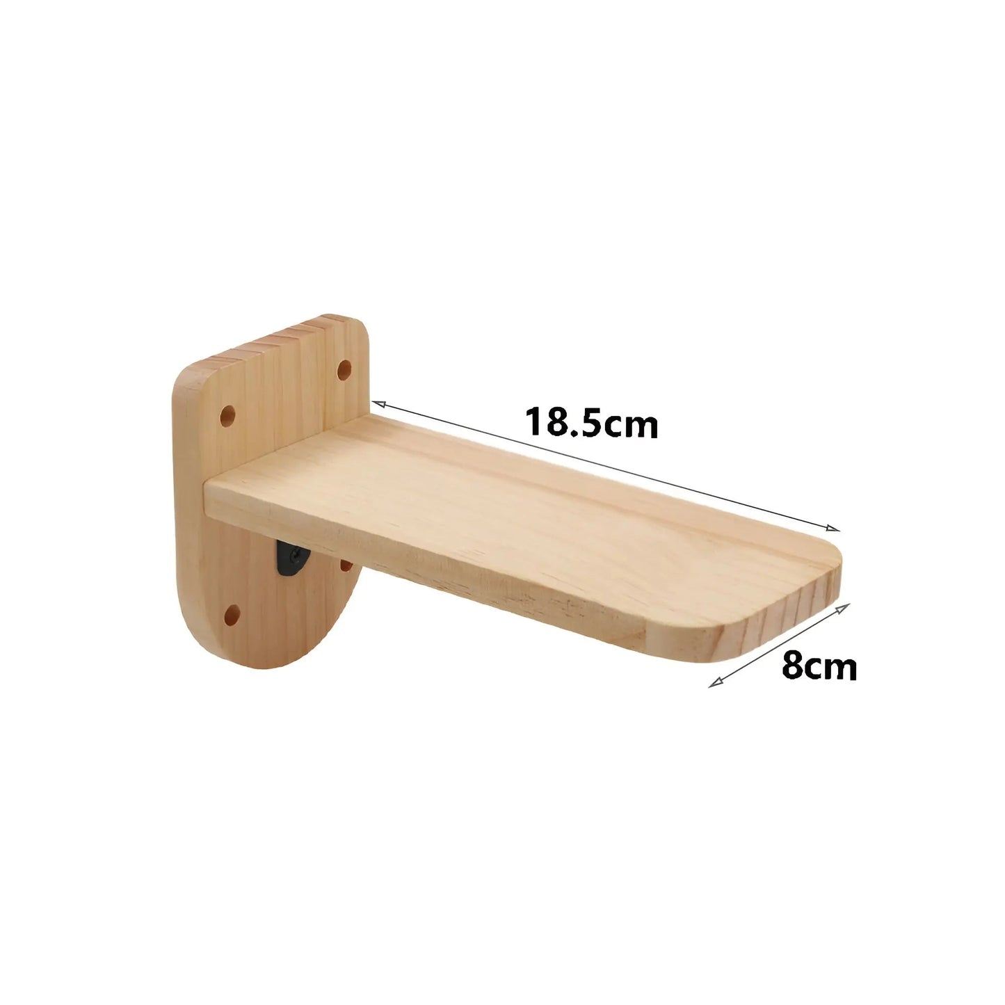 Cat Climbing Wall Shelf with Scratch Post