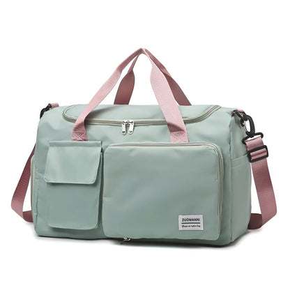 Large Water Resistant Travel Duffel Bag - Fesara