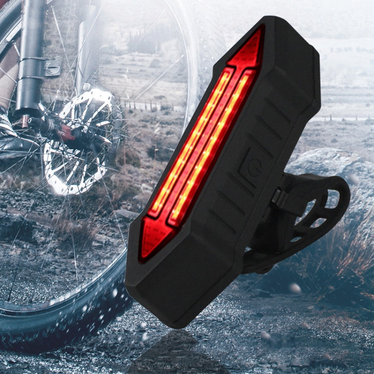 Smart Bike Rear LED Warning Light with Remote Control