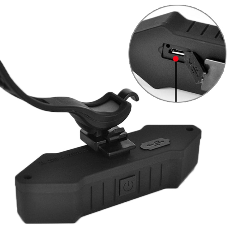 Smart Bike Rear LED Warning Light with Remote Control