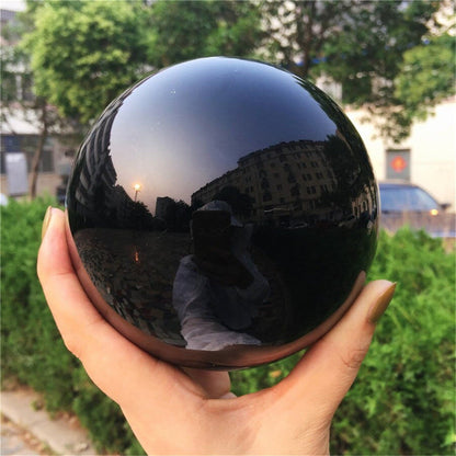 Beautiful Black Crystal Decorative Centerpiece - Fesara