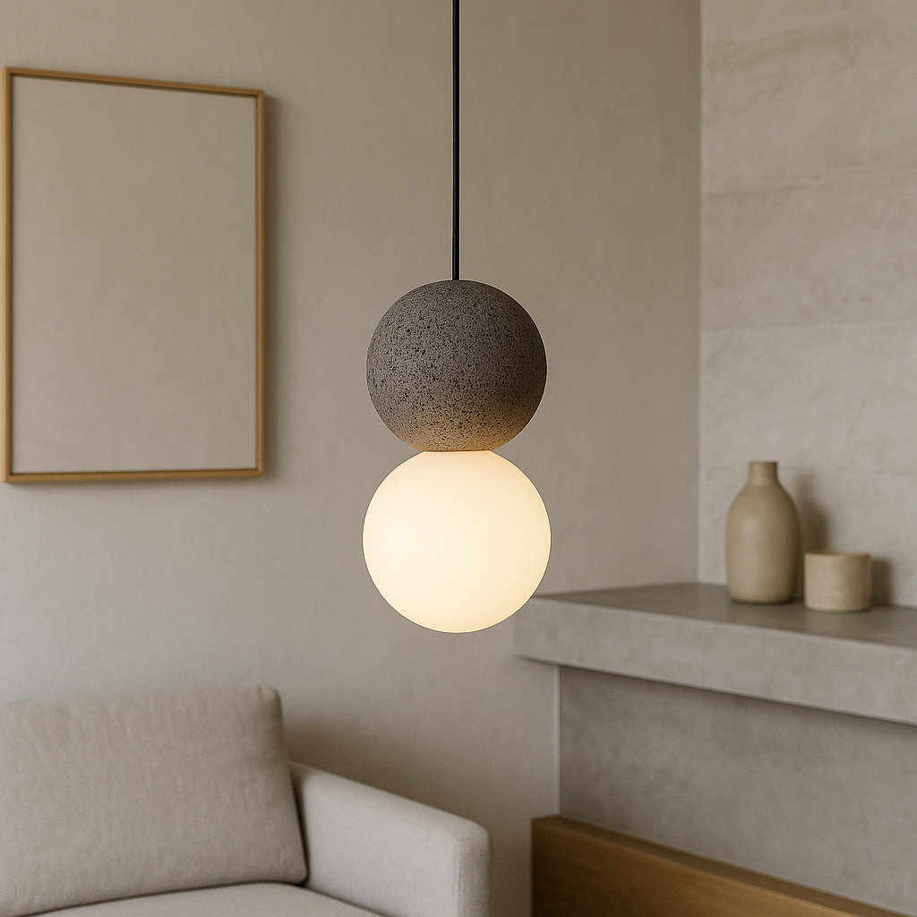 Obsidian Pendant Lamp 2