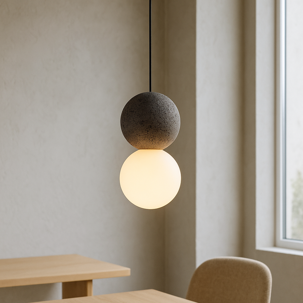 Obsidian Pendant Lamp 5