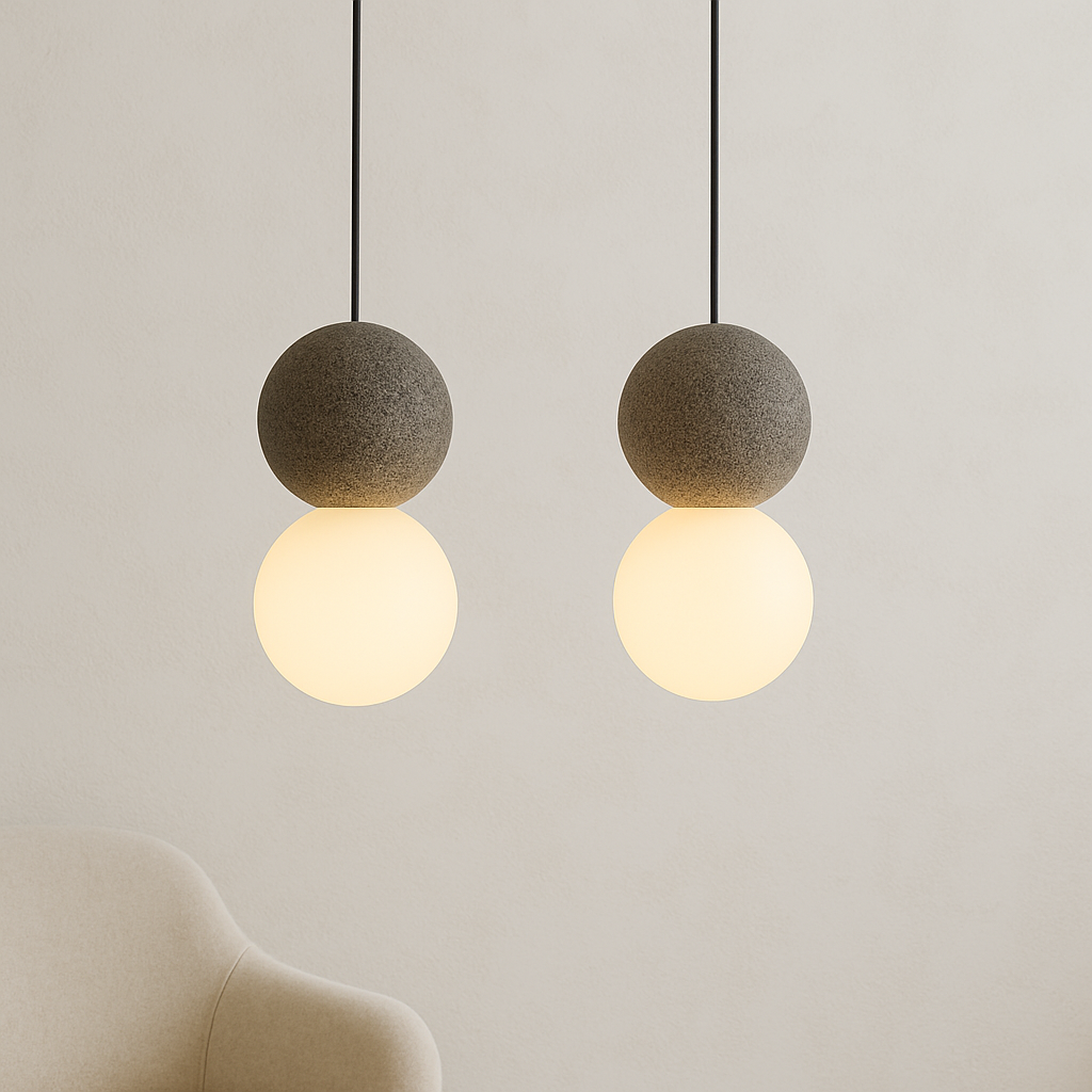 Obsidian Pendant Lamp 6