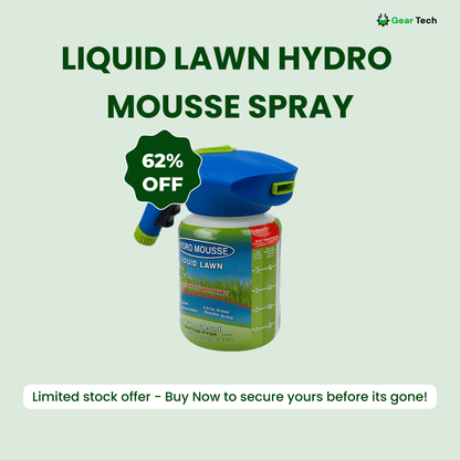 Quick Fix Lawn Grass Seed Spray for Bare Spots