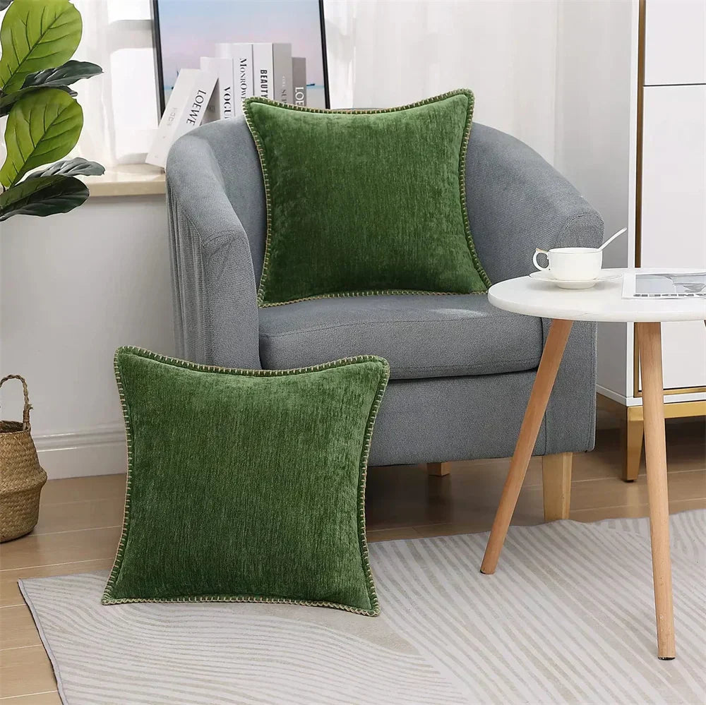 Cozy Fuzzy Throw Pillow Cover – Warm Home Decor Cushion - Fesara