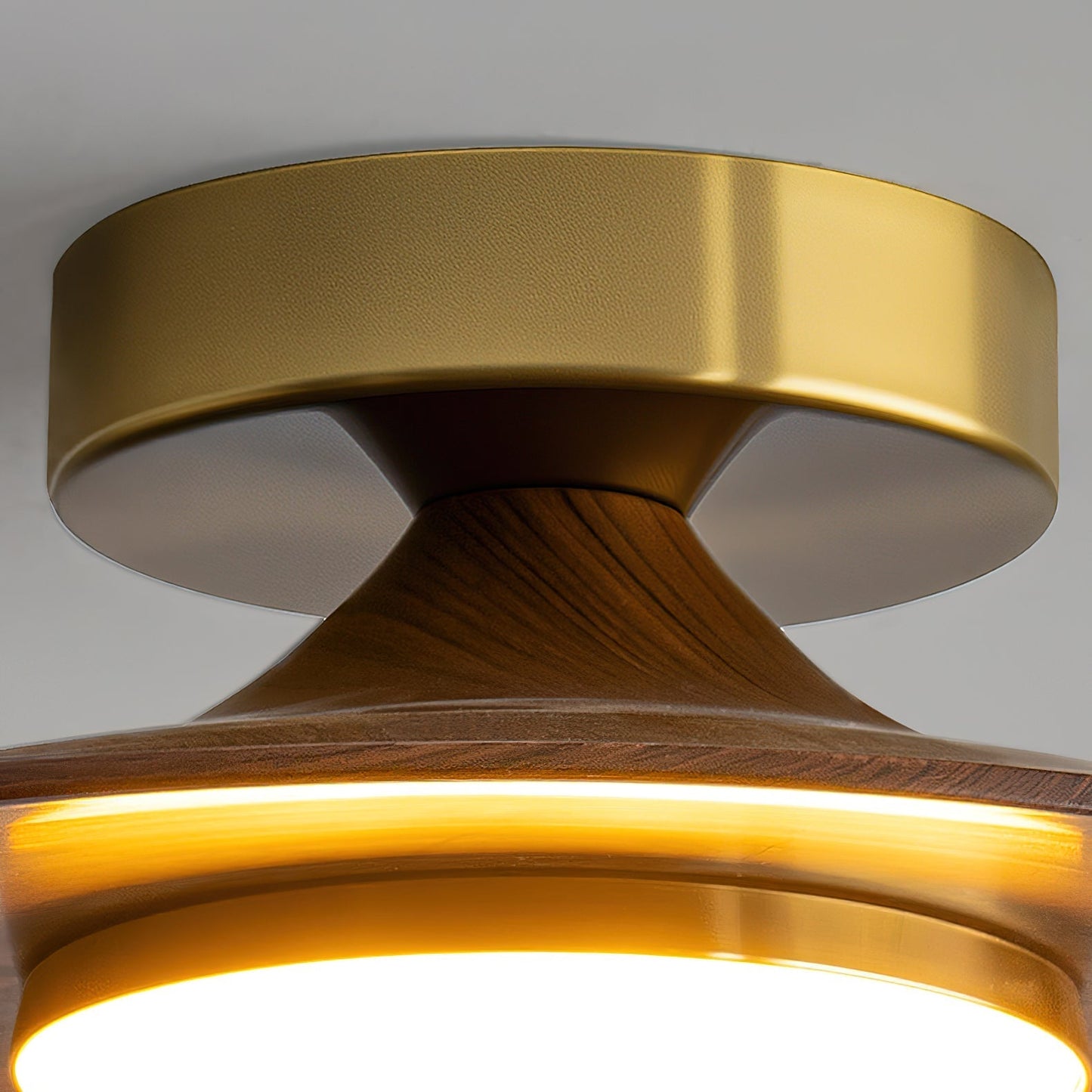 Sleek LED Ceiling Fixture Low Profile Mount