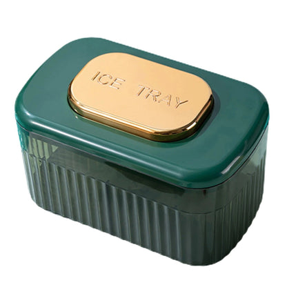 Easy One-Touch Ice Cube Tray Box