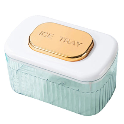 Easy One-Touch Ice Cube Tray Box