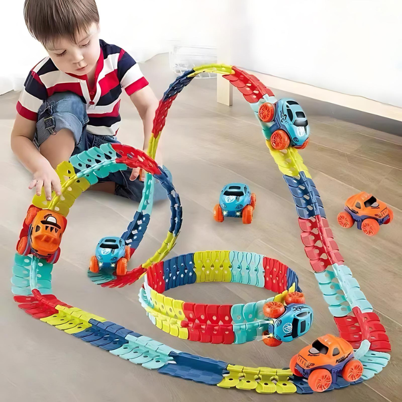Fun Magnetic Racing Track Toy for Kids - Fesara
