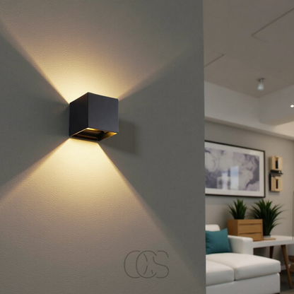 Smart Motion Sensor LED Wall Lamp Warm White Light