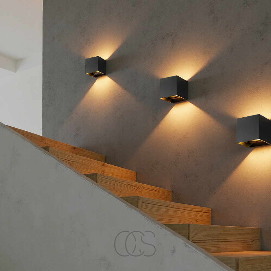 Smart Motion Sensor LED Wall Lamp Warm White Light