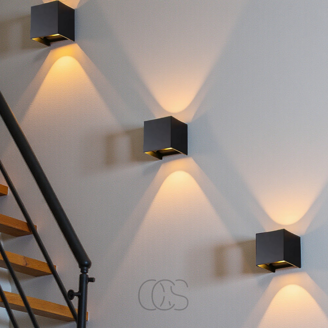 Smart Motion Sensor LED Wall Lamp Warm White Light