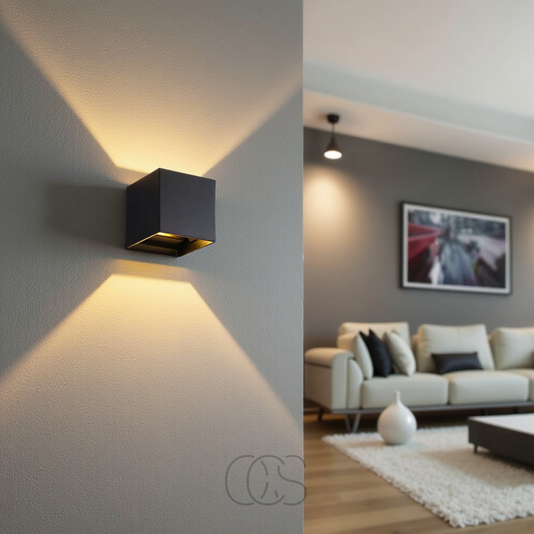 Smart Motion Sensor LED Wall Lamp Warm White Light