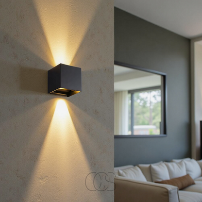 Smart Motion Sensor LED Wall Lamp Warm White Light