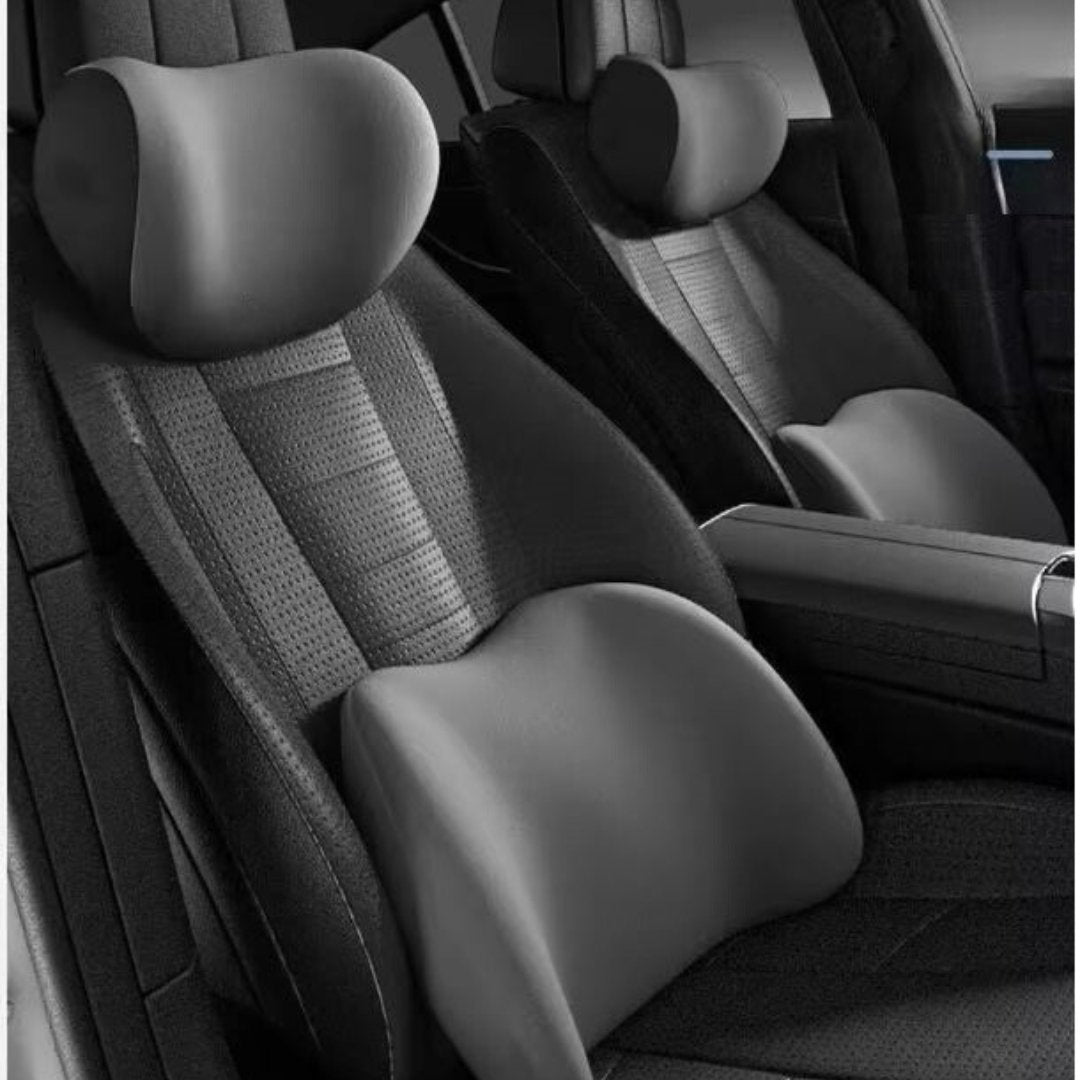 Ergonomic Car Seat Cushion Set - Neck & Back Support
