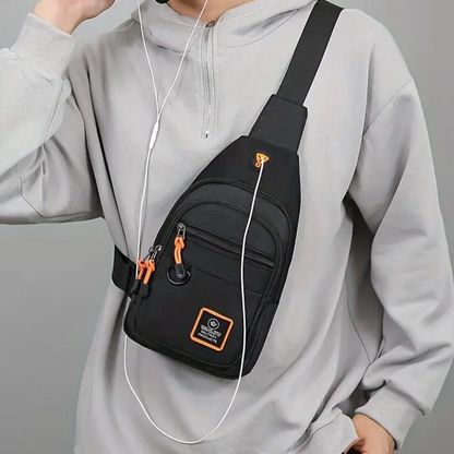 Tough Water Resistant Men's Crossbody Bag