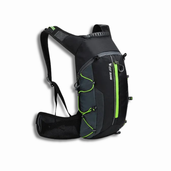 Waterproof Bike Commuter Backpack with Water Bottle Holder - Fesara