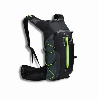 Waterproof Bike Commuter Backpack with Water Bottle Holder - Fesara