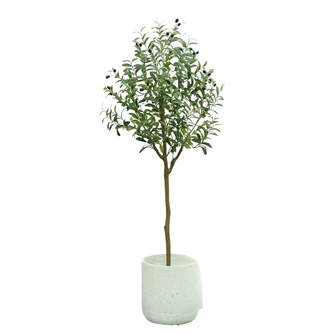 Realistic Artificial Olive Tree Decor