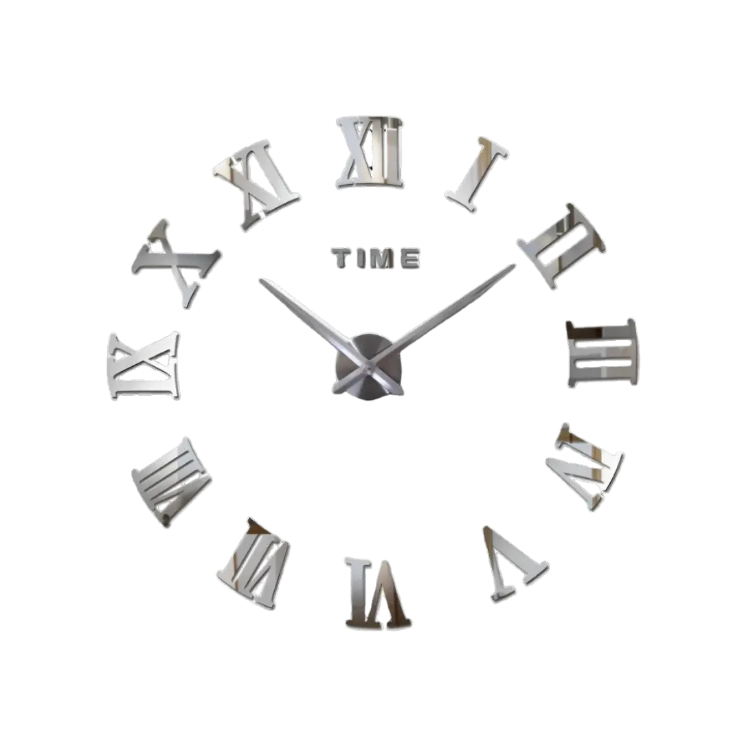 Minimalist White Wooden Wall Clock - Fesara