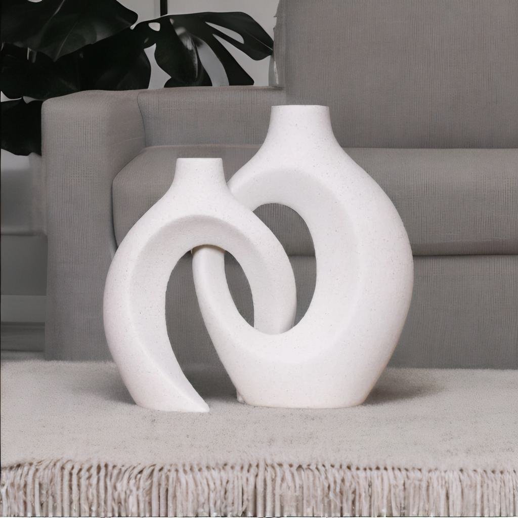 Beautiful Floral Ceramic Vase Decor