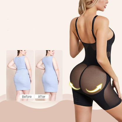 Premium Body Shaper - Open Crotch Tummy Control Bodysuit for Shaping and Lift-3