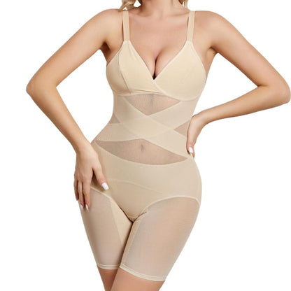 Premium Body Shaper - Open Crotch Tummy Control Bodysuit for Shaping and Lift-4