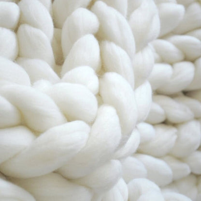Cozy Handmade Knit Blanket