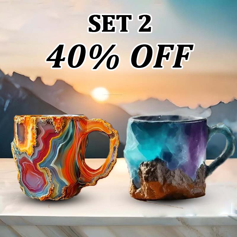 Luxurious Crystal Coffee Mugs