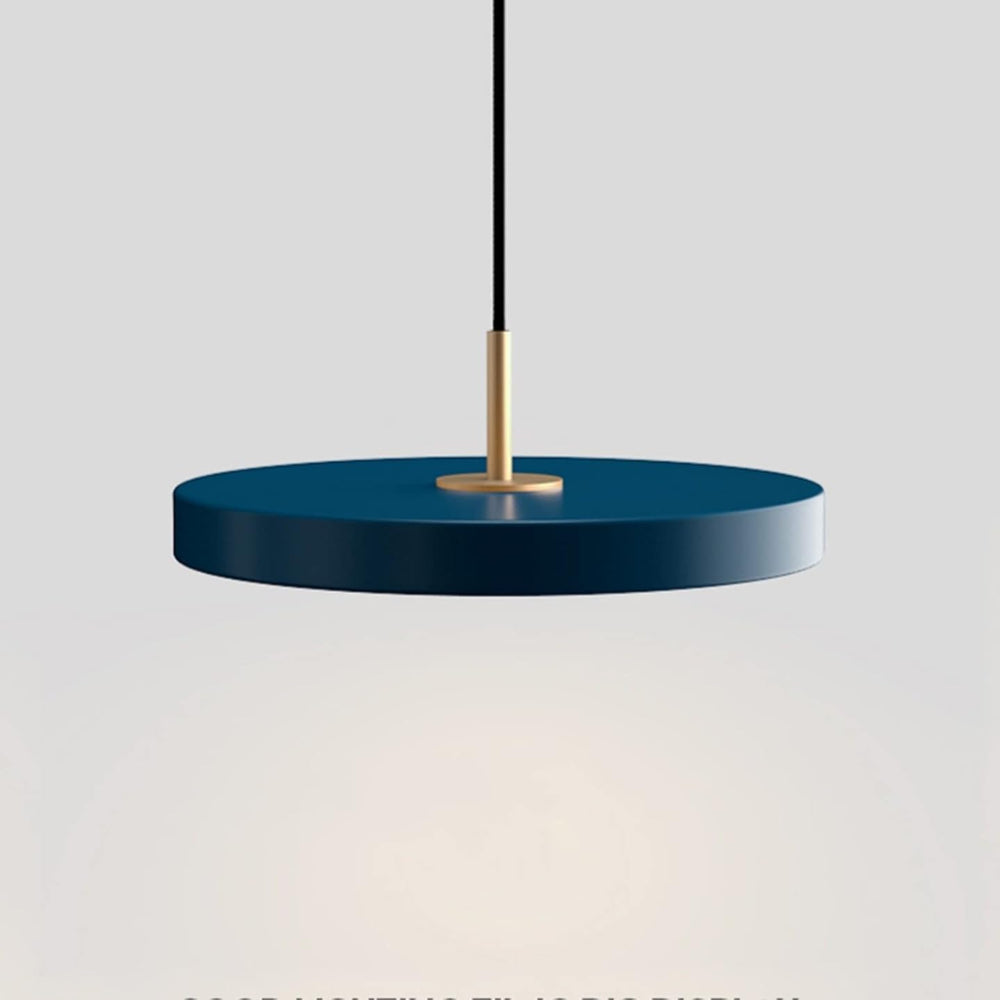 Simple Round LED Hanging Light Fixture